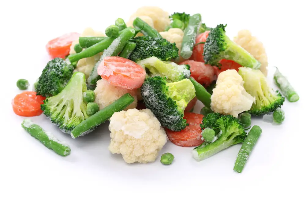 a mix of frozen vegetables that is easy to cook