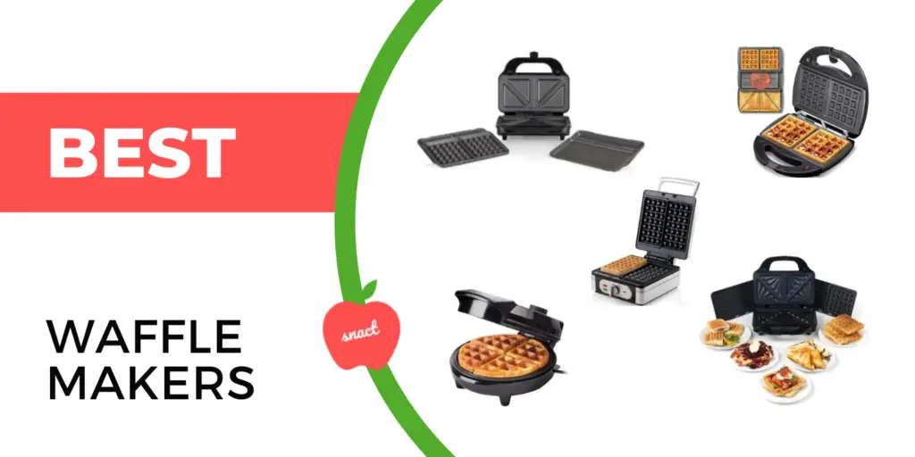 waffle makers collage