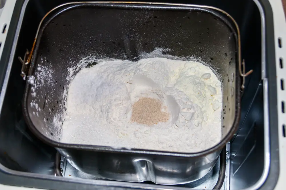 Preparing ingredients in the pan