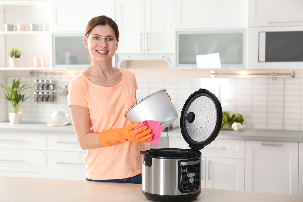 how to clean an electric multi cooker